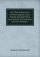 On the extension of the English coal-fields beneath the secondary formations of the Midland ., Joseph Holdsworth 