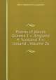 Poems of places Oceana 1 v.; England 4; Scotland 3 v: Iceland ., Volume 26, Henry Wadsworth Longfellow 