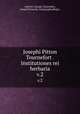 Josephi Pitton Tournefort . Institutiones rei herbaria.. v.2, Aubriet, Claude,,Tournefort, Joseph Pitton de,,Typographia Regia. 