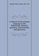 A manual of the Aramaic language of the Babylonian Talmud; grammar, chrestomathy and glossaries, Margolis, Max Leopold, 1866-1932 