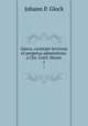Opera, varietate lectionis et perpetua adnotatione.a Chr. Gottl. Heyne.. 1, Johann P. Glock 