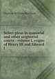 Select pleas in manorial and other seignorial courts : volume I, reigns of Henry III and Edward I., Maitland, Frederic William, 1850-1906 