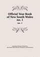 Official Year Book of New South Wales. no. 1, Australian Bureau of Statistics, New South Wales Bureau of Statistics and Economics 