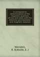 A comparative determination of the magnetic qualities of iron and steel with the Esterline permeameter and magnetic balance, Wendell, R. B,Wolfe, E. J 
