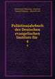 Palstinajahrbuch des Deutschen evangelischen Instituts fr .. 4, 