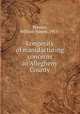Longevity of manufacturing concerns in Allegheny County, Frasure, William Wayne, 1915- 