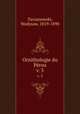 Ornithologie du Prou. v. 3, Taczanowski, Wadysaw, 1819-1890 
