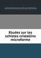 Etudes sur les schistes cristallins microforme, 