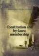 Constitution and by-laws; membership, Society of colonial wars. New York (State) 