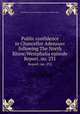 Public confidence in Chancellor Adenauer following The North Rhine/Westphalia episode. Report. no. 231, United States. American Embassy. Office of Public Affairs 