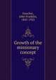 Growth of the missionary concept, Goucher, John Franklin, 1845-1922 
