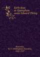 Early days at Uppingham under Edward Thring, Rawnsley, W. F. (Willingham Franklin), 1845-1927 