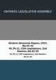 Ontario Sessional Papers, 1913, No.42-45. 45, Pt.11, 13th Legislature, 2nd Session, No.42-45, ONTARIO. LEGISLATIVE ASSEMBLY 