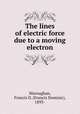 The lines of electric force due to a moving electron, Murnaghan, Francis D. (Francis Dominic), 1893- 