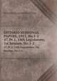 ONTARIO SESSIONAL PAPERS, 1915, No.1-2. 47, Pt.1, 14th Legislature, 1st Session, No.1-2, ONTARIO. LEGISLATIVE ASSEMBLY 