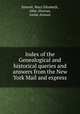 Index of the Genealogical and historical queries and answers from the New York Mail and express, Sinnott, Mary Elizabeth, 1866-,Haxtun, Annie Arnoux 