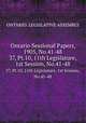 Ontario Sessional Papers, 1905, No.41-48. 37, Pt.10, 11th Legislature, 1st Session, No.41-48, ONTARIO. LEGISLATIVE ASSEMBLY 