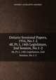Ontario Sessional Papers, 1916, No.1-2. 48, Pt.1, 14th Legislature, 2nd Session, No.1-2, ONTARIO. LEGISLATIVE ASSEMBLY 