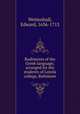 Rudiments of the Greek language; arranged for the students of Loyola college, Baltimore, Wettenhall, Edward, 1636-1713 
