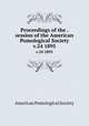 Proceedings of the . session of the American Pomological Society. v.24 1895, American Pomological Society 