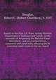 Report to the Hon. J.H. Pope, Acting Minister, Department of Railways and Canals, on the necessity of deepening the Welland Canal microform : and on transportation, commerce and canal tolls, affecting the St. Lawrence water-route to the sea-board, Douglas, Robert C. (Robert Chambers), b. 1847 