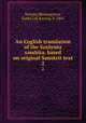 An English translation of the Sushruta samhita, based on original Sanskrit text. 2, Susruta,Bhishagratna, Kunja Lal, Kaviraj, b. 1865 