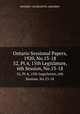 Ontario Sessional Papers, 1920, No.13-18. 52, Pt.4, 15th Legislature, 6th Session, No.13-18, ONTARIO. LEGISLATIVE ASSEMBLY 