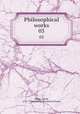 Philosophical works. 03, Hume, David, 1711-1776,Making of America Project 