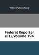 Federal Reporter (F1), Volume 194, West Publishing 
