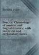 Poetical Chronology of Ancient and English History: with historical and explanatory notes, Richard Valpy 