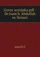 Govor ucenjaka.pdf - Dr.Isam b. Abdullah es-Senani, anes313 