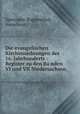 Die evangelischen Kirchenordnungen des 16. Jahrhunderts : Register zu den Banden VI und VII Niedersachsen, Sprengler-Ruppenthal, Anneliese 