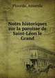 Notes historiques sur la paroisse de Saint-Lon le Grand, Plourde, Amanda 