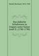 Das jdische Schulwesen in Ungarn unter Kaiser Josef II. (1780-1790), Mandl, Bernhard, 1852-1940 