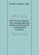 Der Victoria-Njansa : eine monographische Studie auf Grund der vorhandenen Literatur, Perthes, Joachim, 1889- 