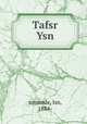 Tafsr Ysn, ammzde, Isn, 1884- 