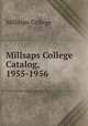 Millsaps College Catalog, 1955-1956, Millsaps College 