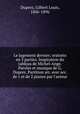 Le jugement dernier; oratorio en 3 parties. Inspiration du tableau de Michel-Ange. Paroles et musique de G. Duprez. Partition arr. avec acc. de 1 et de 2 pianos par l`auteur, Duprez, Gilbert Louis, 1806-1896 