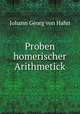 Proben homerischer Arithmetick, Johann Georg von Hahn 