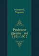 Probrane pjesme : od 1891-1901, 