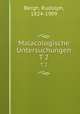 Malacologische Untersuchungen. T 2, Bergh, Rudolph, 1824-1909 