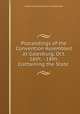 Proceedings of the Convention Assembled at Galesburg, Oct. 16th, - 18th: Containing the State ., Illinois State Convention of Colored Men 