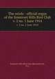 The oriole : official organ of the Somerset Hills Bird Club. v. 2 no. 1 June 1914, Somerset Hills Bird Club (Bernardsville, N.J.) 