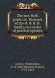 The new Bath guide: or, Memoirs of the B. N. R. D. family, in a series of poetical epistles, Anstey, Christopher, 1724-1805,Eginton, Francis, 1775-1823 