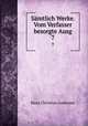 Smtlich Werke. Vom Verfasser besorgte Ausg. 7, Hans Christian Andersen 