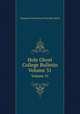 Holy Ghost College Bulletin. Volume 31, Duquesne University of the Holy Spirit 