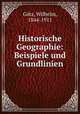 Historische Geographie: Beispiele und Grundlinien, 
