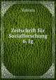 Zeitschrift fr Sozialforschung 6. Jg, Various 