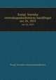 Kungl. Svenska vetenskapsakademiens handlingar. ser.1b, 1853, Kungl. Svenska vetenskapsakademien 