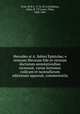 Heroides et A. Sabini Epistolae; e veterum librorum fide et virorum doctorum annotationibus recensuit, varias lectiones codicum et nonnullarum editionum apposuit, commentariis, Ovid, 43 B.C.-17 or 18 A.D,Sabinus, Aulus, fl. 15?,Loers, Vitus, 1800-1862 